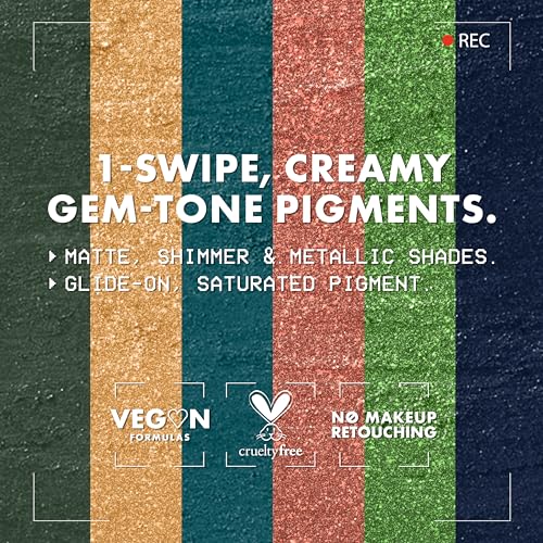 NYX PROFESSIONAL MAKEUP Mechanical Eye Pencil,Vivid Rich Mechanical, Creamy Retractable Eyeliner - Always Onyx, Black Eyel...