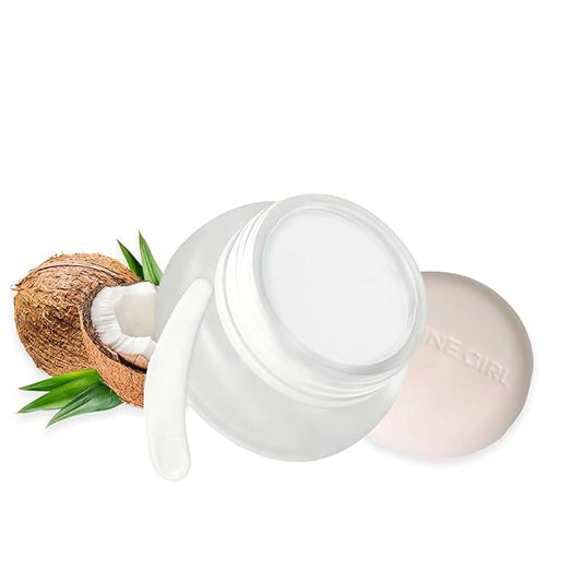 Eshioh Lip Scrub, Sugar Scrub, Exfoliating & Moisturizing Lip Balm, Spatula Included, 2 Scents (#Mint)