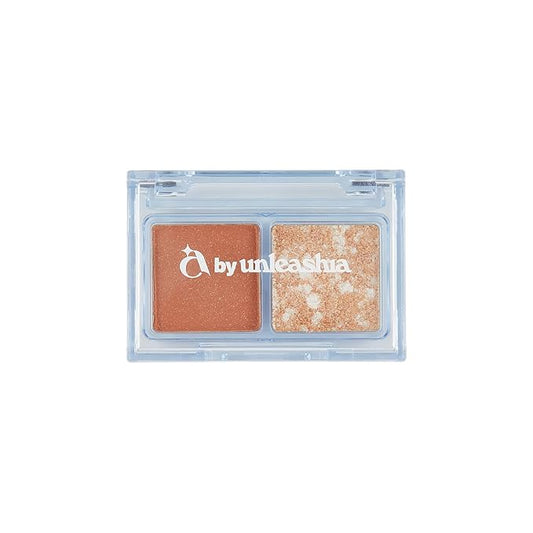 [A by Unleashia] Cotton Candy Face Palette #face palette #cosmetics #Eye Makeup (No.2 Cocoa Mist)