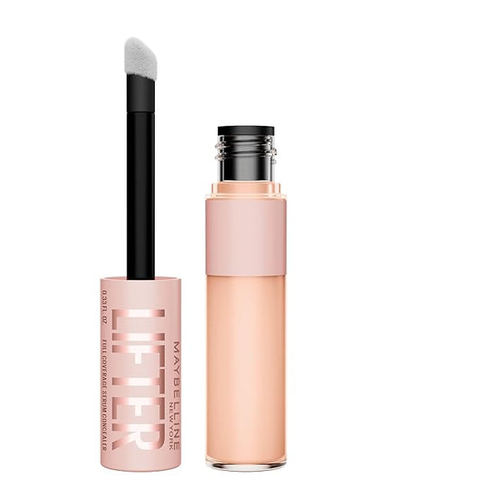 Maybelline Lifter Serum Concealer, Radiant Concealer with Full Coverage, Includes 2% Peptides + Caffeine to Hydrates & Bri...