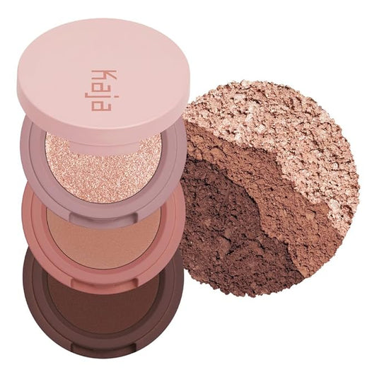 Kaja 3 Colors Eyeshadow - Beauty Bento 08 Chocolate Dahlia | Mosaic Chrome, Shimmer, Matte finish, Cruelty free, K-Beauty ...
