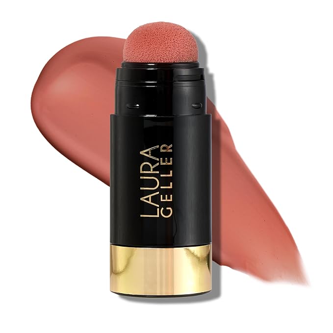 LAURA GELLER NEW YORK Serum Blush Tint, Lightweight Liquid Blush for Cheeks, Weightless Watercolor Sheer Finish, Refreshin...