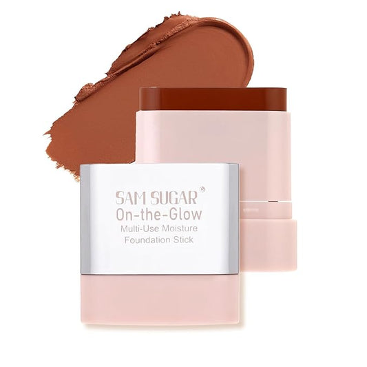 SAM SUGAR Beauty Balm Serum Tinted Moisturizer Stick for Natural Dewy Finish Concealer Stick Buildable Coverage Hydrating ...