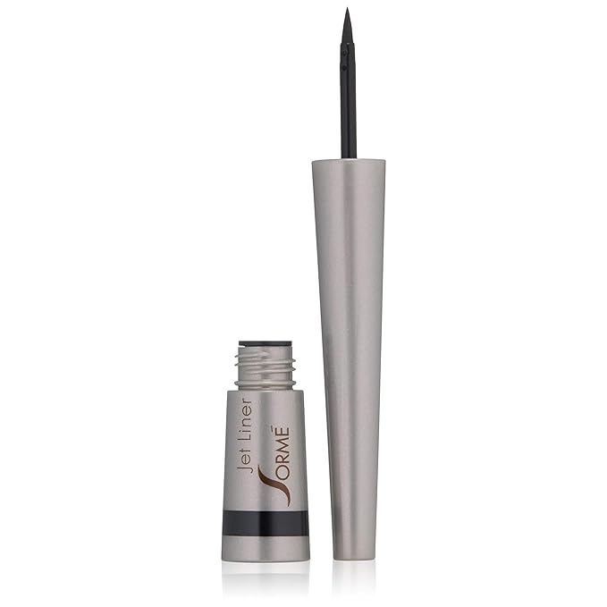 SORMÉ Jetliner Liquid Eyeliner - Fast Dry, No Smearing, Smudge Proof Eyeliner - Smooth & Stable Control Black Eye Liner - ...