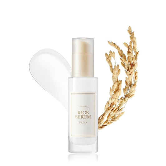 I'm from Rice Serum, Korean Fermented Rice Embryo Extract Boosts Collagen, Vitality, Radiant Glowing Skin, Niacinamide, Vi...