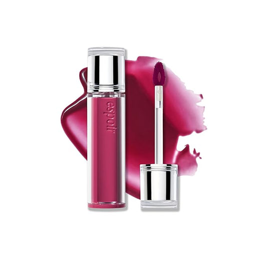 Espoir Couture Lip Tint Glaze #20 Plum Compote | Volumizing Lip Stain with Juicy Texture, Long-Lasting & Vibrant Colors, M...