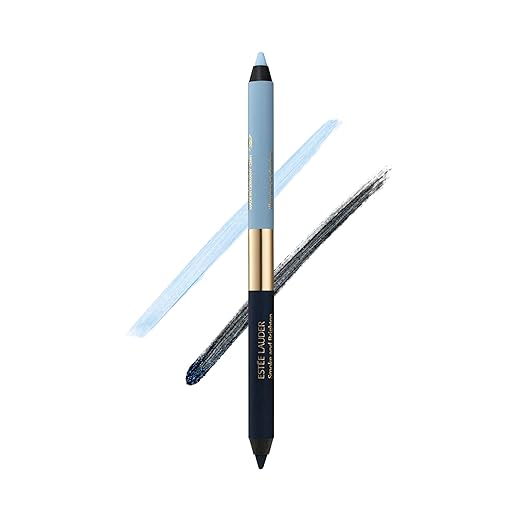 Estée Lauder Smoke and Brighten Long-Lasting Waterproof Kajal Eyeliner Pencil Duo, 0.03 Ounce