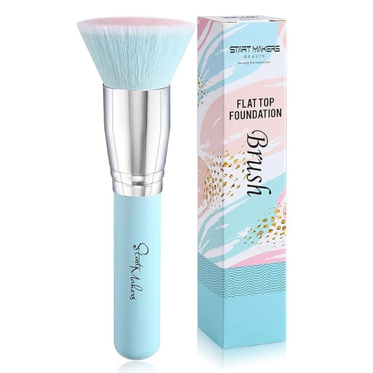 Makeup Brushes Foundation Brush for Liquid Makeup, Flat Top Kabuki Foundation Brush Premium Make up Brushes Liquid Blendin...