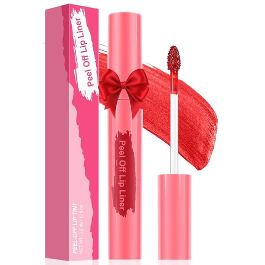 Ursoulney Lip Stain Peel Off - Long Wear Tattoo Lip Liner, Waterproof & Transfer-proof Peel Off Lip Stain with Matte Finis...