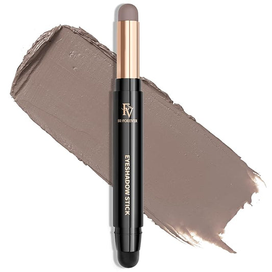 FV Matte Cream Eyeshadow Stick, Waterproof, Long-Lasting Cream Shadow, High Pigment Easy to Apply Eyeshadow Makeup, Stone ...