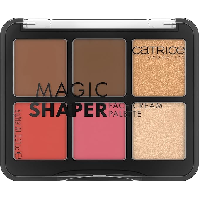 Catrice | Magic Shaper Face Cream Palette | Blush, Bronzer, & Highlighter | Longwearing, Blendable, & Buildable | Vegan & ...