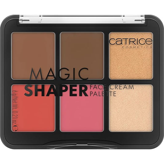 Catrice | Magic Shaper Face Cream Palette | Blush, Bronzer, & Highlighter | Longwearing, Blendable, & Buildable | Vegan & ...