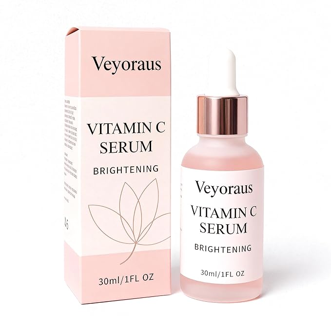 Vitamin C Serum for Face – Brightening & Anti-Aging & Wrinkle Facial Serum With Vitamin C, Sodium Hyaluronate, Vitamin E A...