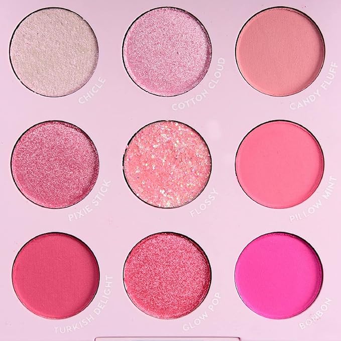 Colourpop ColourPop CLOUD SPUN Eyeshadow Palette Matte Metallic Sparkle Pressed Glitter Powder Super-Pigmented