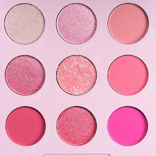 Colourpop ColourPop CLOUD SPUN Eyeshadow Palette Matte Metallic Sparkle Pressed Glitter Powder Super-Pigmented