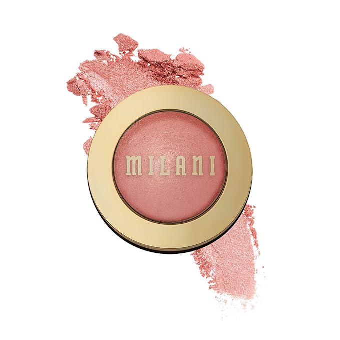 Milani Baked Blush, Powder Blush for Cheeks, Cruelty Free Makeup - Shape, Contour & Highlight Face for a Shimmery or Matte...