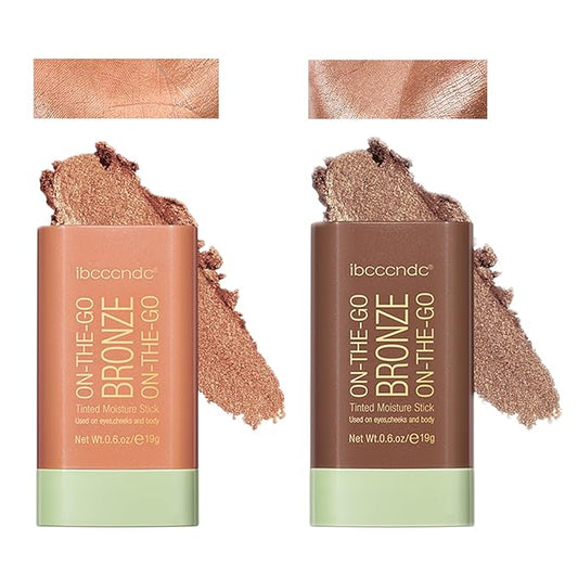 SeleneTenderaes Bronzer Stick, Facial Contouring Stick,Cream Contour Stick, Facial Contouring Stick,Highlight Contour Make...