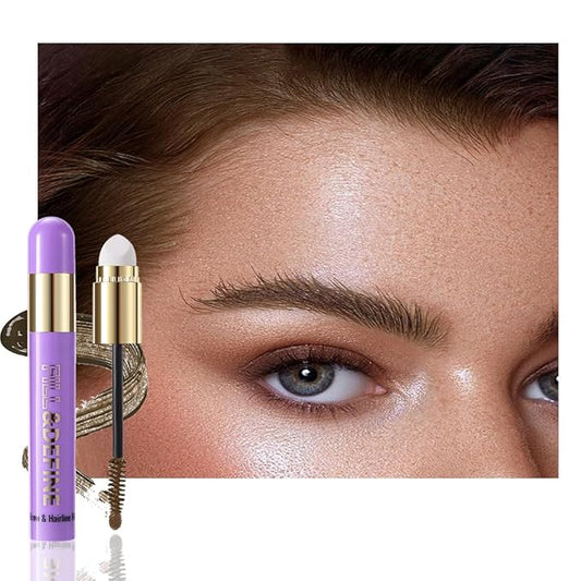 JUAAZIN 3 In 1 Hair Color Concealer Stick - Temporary Gray Hair Cover Up, Root Touch Up Hair Mascara with Precision Applic...