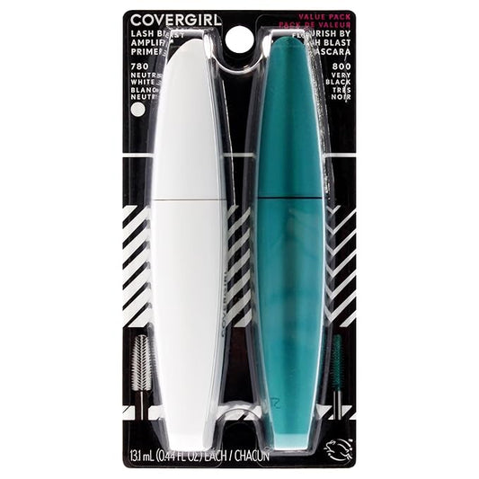 COVERGIRL Flourish by Lash Blast Mascara & COVERGIRL Lash Blast Amplify Eyelash Primer Pack