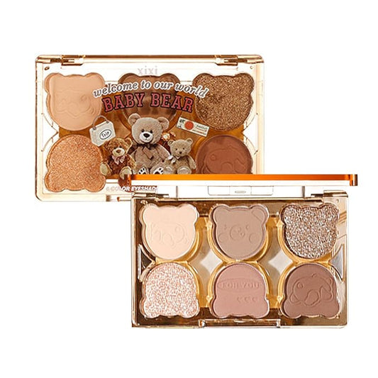 6 Color Eyeshadow Palette Matte & Shimmer Eyeshadows Blendable & Long Lasting Eye Shadow Blendable & Buildable Eye Makeup ...