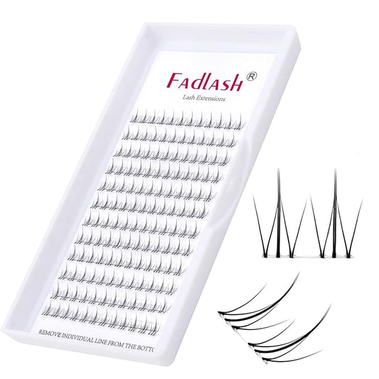 Lash Clusters Bottom Lashes DIY Lash Extensions 144pcs Individual Lashes Black Cluster Lashes Faux Mink Cluster Eyelash Ex...