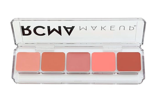 RCMA Makeup 5 Part "Series Favorites" Palette Cream Blush #1, Highly Pigmented & Blend able Shades of Pink, Buildable Colo...