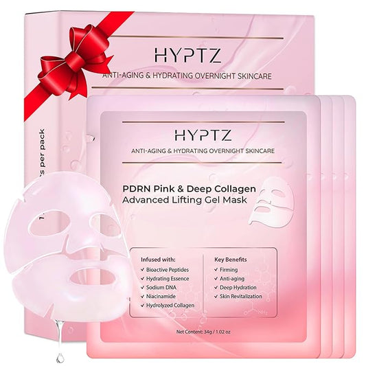 realori Salmon DNA PDRN Collagen Face Mask – Korean Face Mask for Glass Skin – Collagen Face Masks Skincare Overnight Hydr...