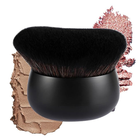 Extra Large Body Makeup Brush for Self Tanner, 75mm Leg Makeup & Bronzer Blend Kabuki Brush Ultra Soft Dense Vegan Bristle...