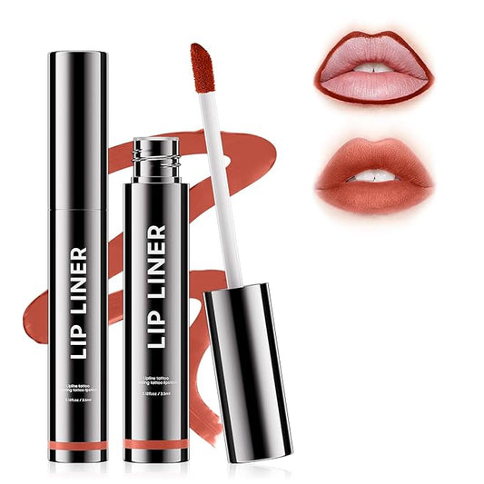 Anguishil Lip Stain - Peel Off Lip Stain Waterproof, Tattoo Peel Off Lip Liner for Comfortable Vivid Lip Color, Create Bea...