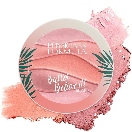 Physicians Formula Butter Believe It Blush Makeup Powder, Pink Sands | Murumuru Butter | For Sensitive Skin | Dermatologis...