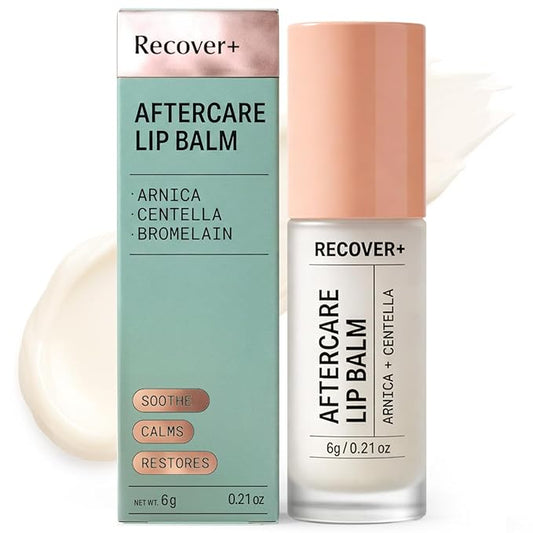 Arnica Lip Balm for Lip Filler Aftercare – Premium Botanical Serum with Arnica, Bromelain, Centella & Vitamin B5, Spa-Grad...