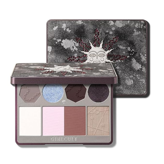 GIRLCULT All-in-One Makeup Palette, Full Face Makeup Palette with Eyeshadow Blush Bronzer and Highlighter, Matte and Shimm...