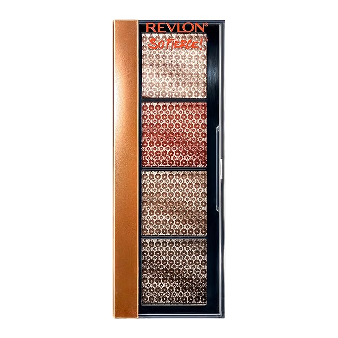 Revlon So Fierce Prismatic Eyeshadow Palette, Eye Makeup, Ultra Creamy Pigmented in Blendable Matte & Pearl Finishes, 965 ...