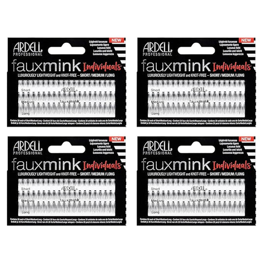Ardell Faux Mink DIY Lash Clusters - Cluster Eyelash Extensions, Individual Lashes, Eyelash Clusters, Lash Extension Shor...